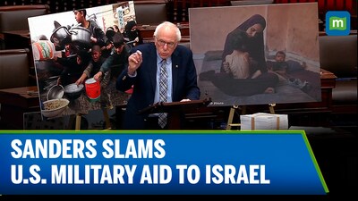 'The time is long overdue' - Bernie Sanders urges Senate to end U.S. military aid to Israel