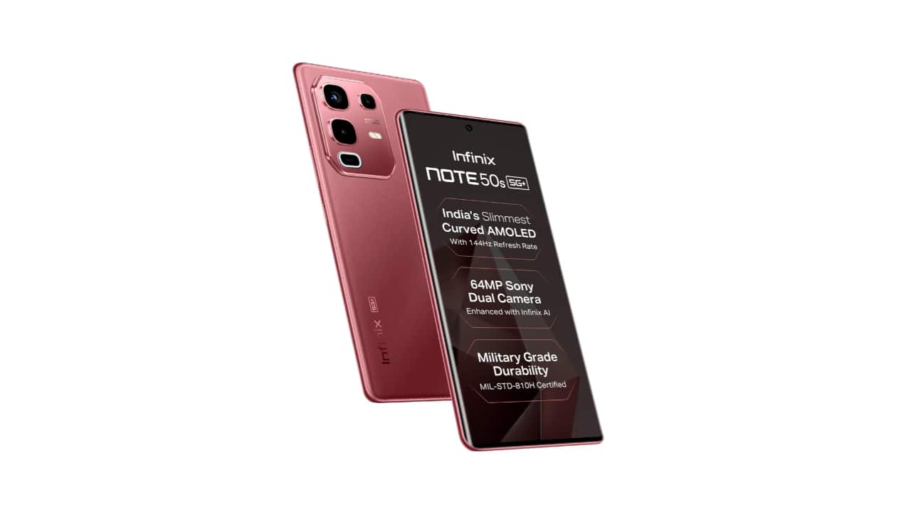 Infinix Note 50s 5G+: Available at Rs 13,999