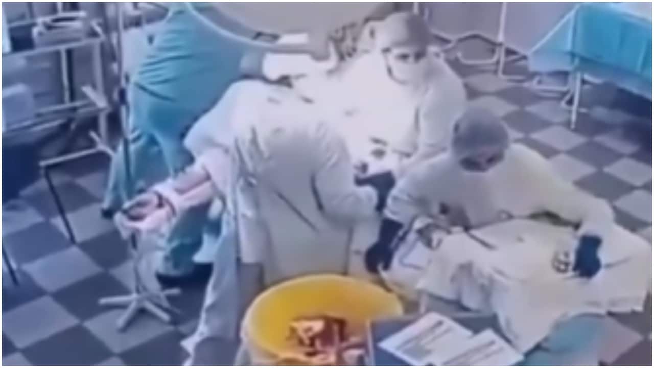 Russian surgeons complete operation during earthquake, tsunami warnings issued
