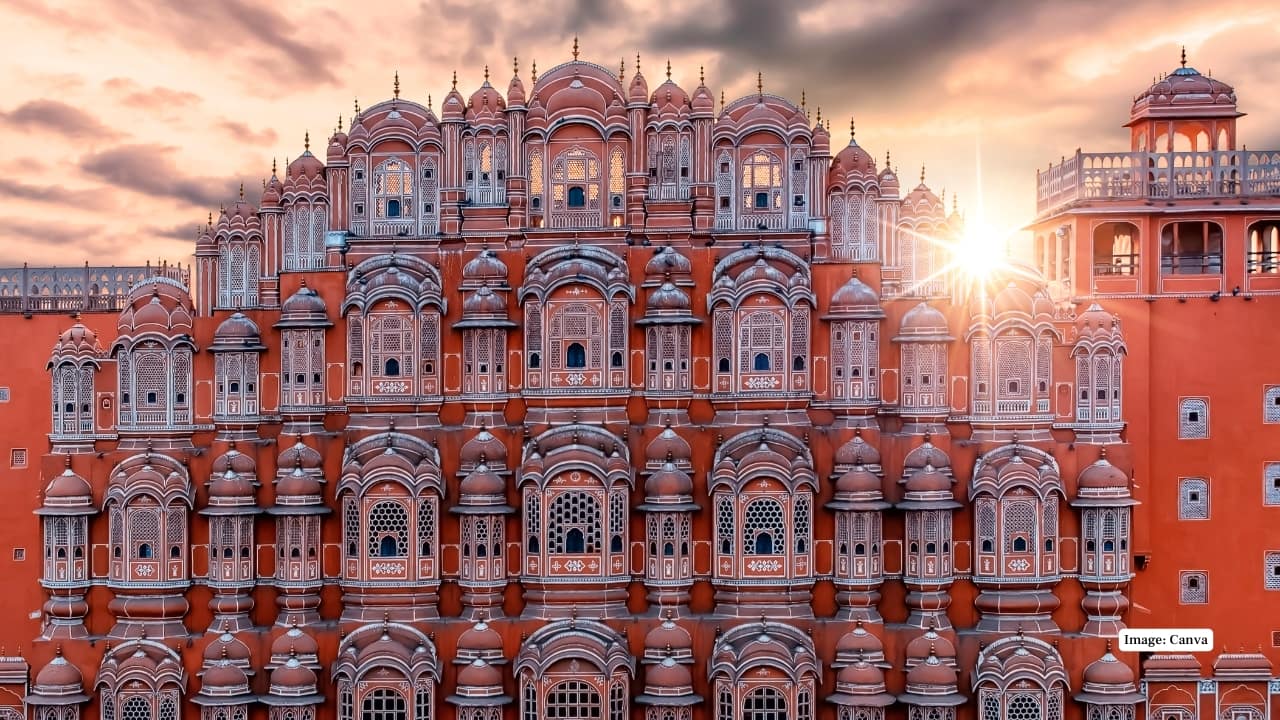 4. Jaipur, Rajasthan With its monsoon-softened heat and reduced tourist traffic, August may be the most underrated time to visit the Pink City. Walk through the courtyards of Amber Fort or haggle in the bazaars around Hawa Mahal—Jaipur’s romance lies in its ornate excess. What to explore: City Palace, Nahargarh Fort, Jantar Mantar, and the historic alleys of Johari Bazaar. Best departure cities: Delhi, Ahmedabad. (Image: Canva)