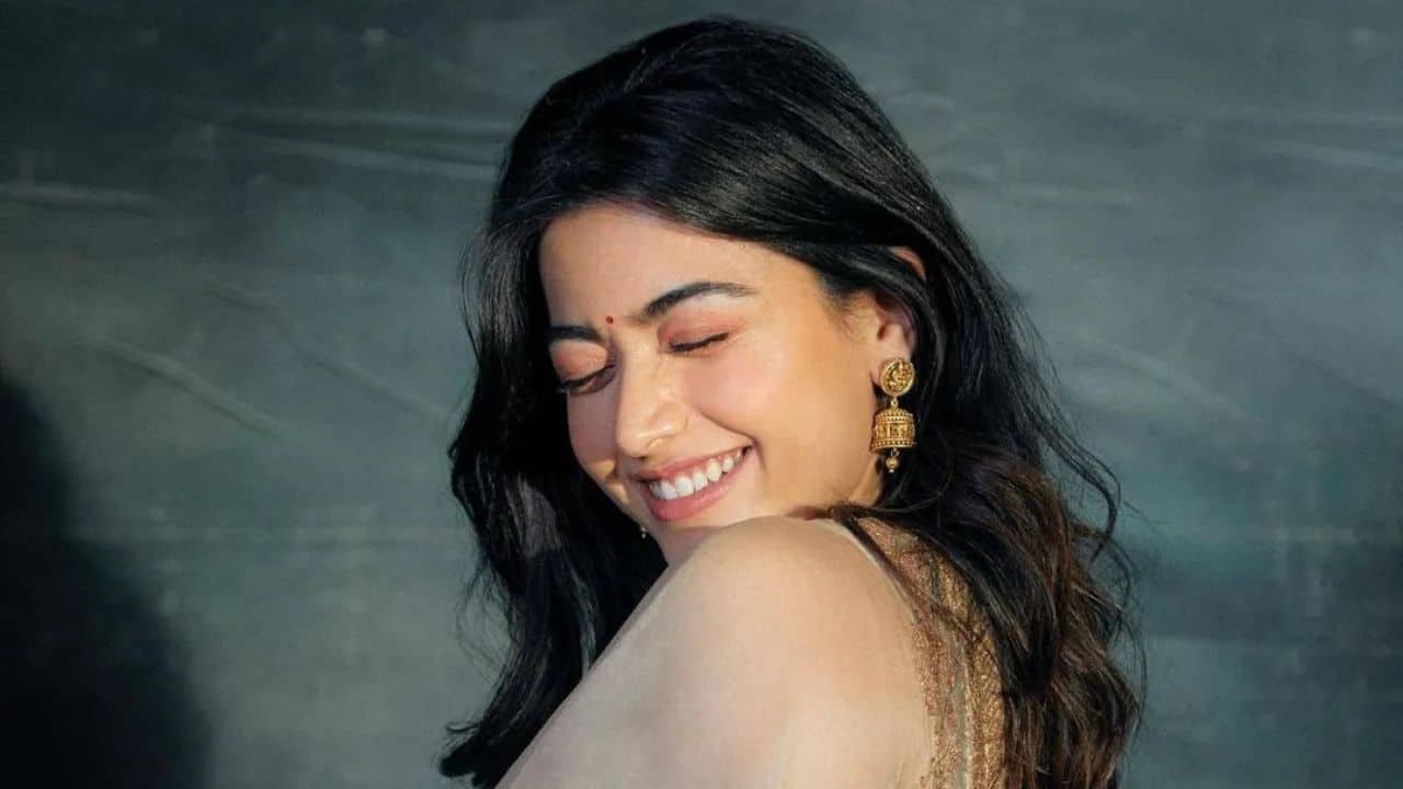 Gold, Bright, and Unapologetic Vibrant color met bold design in a look that radiated joy and personality. Bursting with confidence and flair, Rashmika showed that golden moments don’t always have to whisper—they can roar with self-assured style.