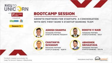 Growth Partners for Startups: A Conversation with IDFC FIRST Bank’s Startup