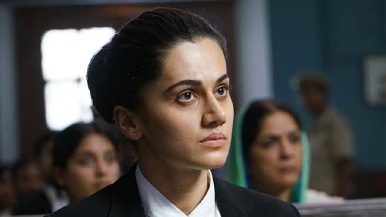 Mulk (2018) Taapsee portrayed a defence attorney defending a Muslim family who had been falsely accused of terrorism. Her courtroom scenes demonstrated her strength and conviction as a performer, particularly when she was with Rishi Kapoor. Mulk (2018) Taapsee portrayed a defence attorney defending a Muslim family who had been falsely accused of terrorism. Her courtroom scenes demonstrated her strength and conviction as a performer, particularly when she was with Rishi Kapoor.
