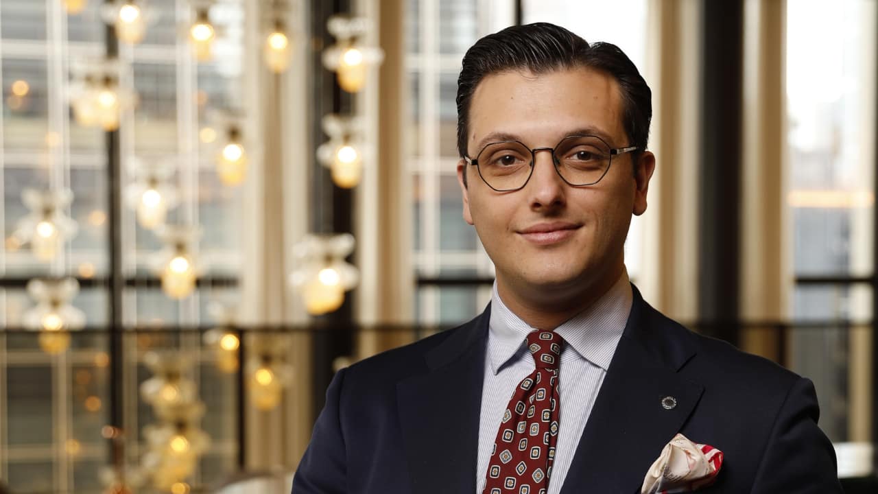 Bar Manager at Bvlgari Ginza Bar, Simone Ciambrone
