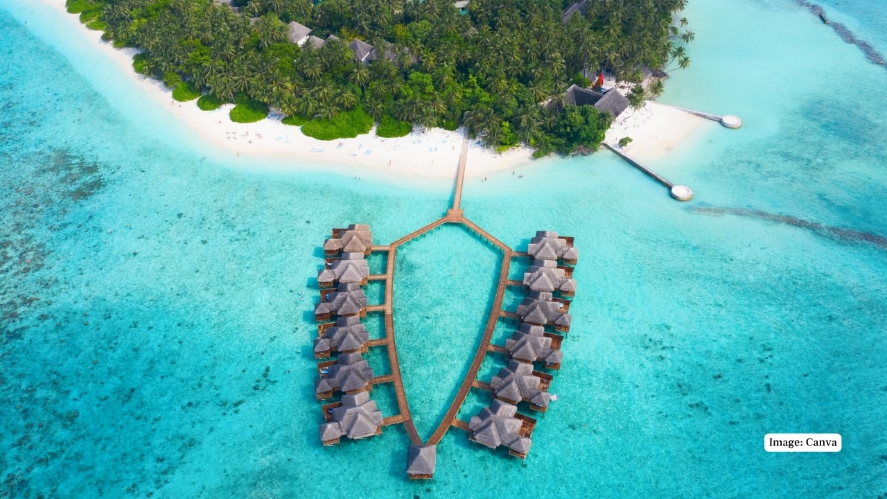 5. Maldives – Sun, Sand, and Serenity (4.71%) Maldives bags 4.71% of friendcation bookings, thanks to its luxury resorts, clear waters, and relaxed vibes. For groups looking to unwind, the Maldives offers spa sessions, snorkeling adventures, and laid-back beach moments. It’s the perfect destination for bonding in style. (Image: Canva)