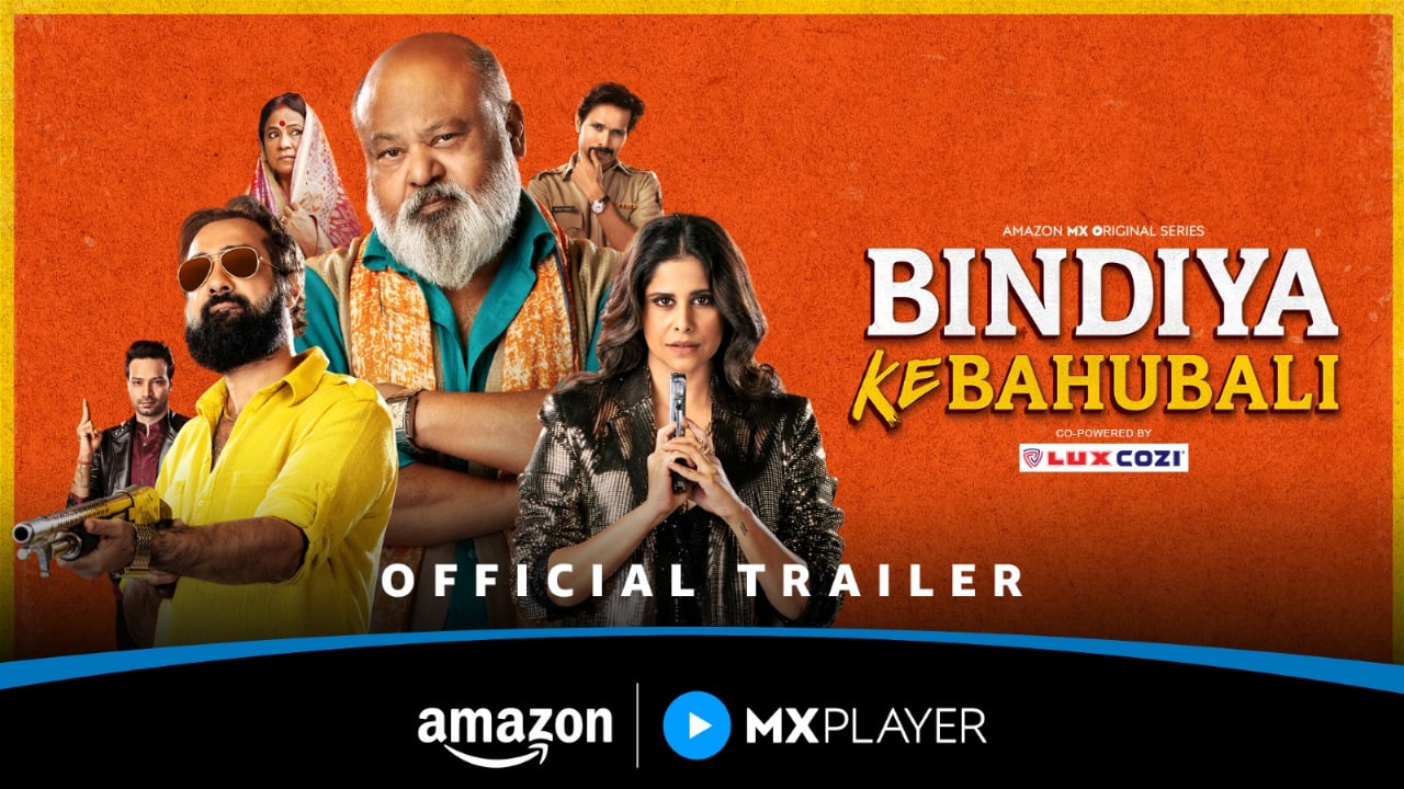 Saurabh Shukla and Ranvir Shorey lead dysfunctional dynasty in Amazon MX Player’s dark gangster comedy Bindiya Ke Bahubali