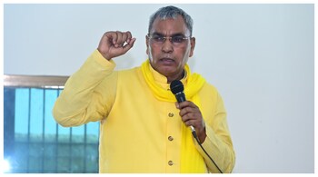 Suheldev Bharatiya Samaj Party (SBSP) chief Om Prakash Rajbhar (Courtesy: Courtesy: X | @oprajbhar)