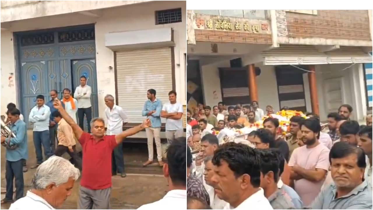 Madhya Pradesh man dances with tears at friend’s funeral to honour his final wish: 'Men in friendship'