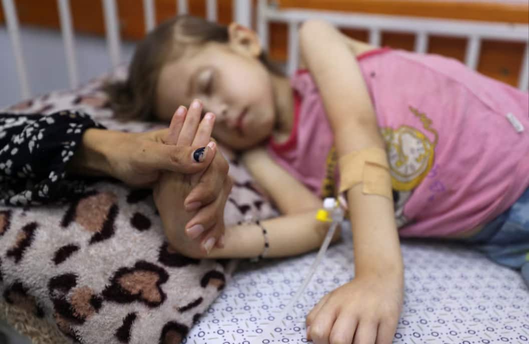 Starving for hope: The faces of famine and malnutrition among Gaza's children | See Pics of innocent war victims 
