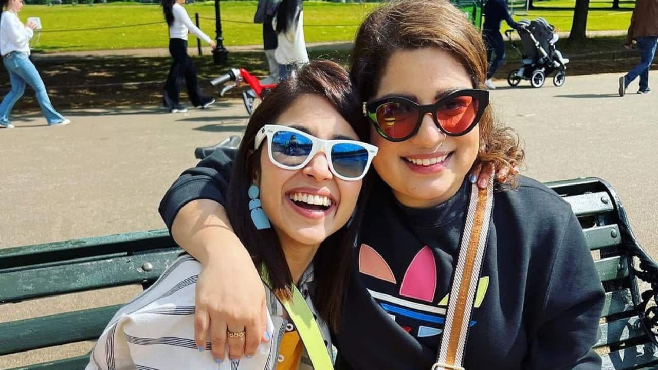 Shweta Tripathi and Mallika Dua Actress Shweta Tripathi and comedian-actress Mallika Dua are best friends who keep things real and fun. Their social media features goofy selfies and sweet birthday messages that capture their quirky relationship.