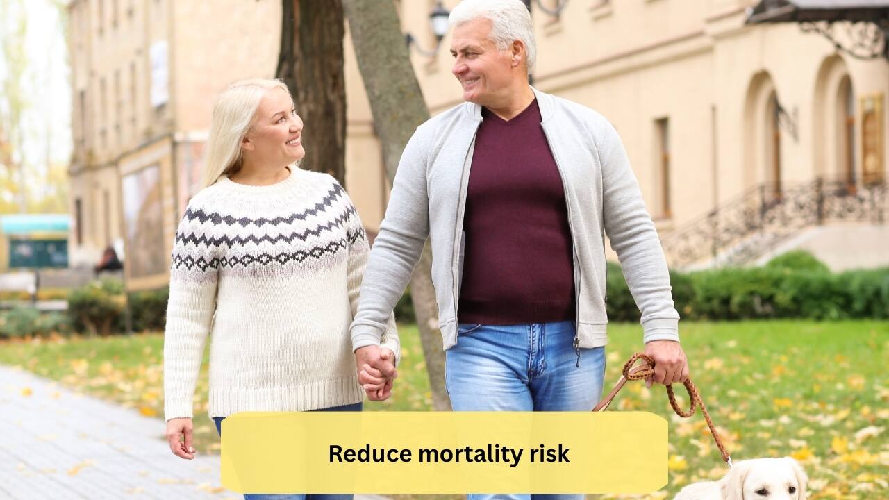 Reduce mortality risk Being consistently active in adulthood lowers all‑cause death risk by around 30–40 per cent compared to inactivity(Image: Canva)   