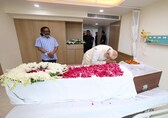 Watch | PM Modi pays respects to former Jharkhand CM Shibu Soren