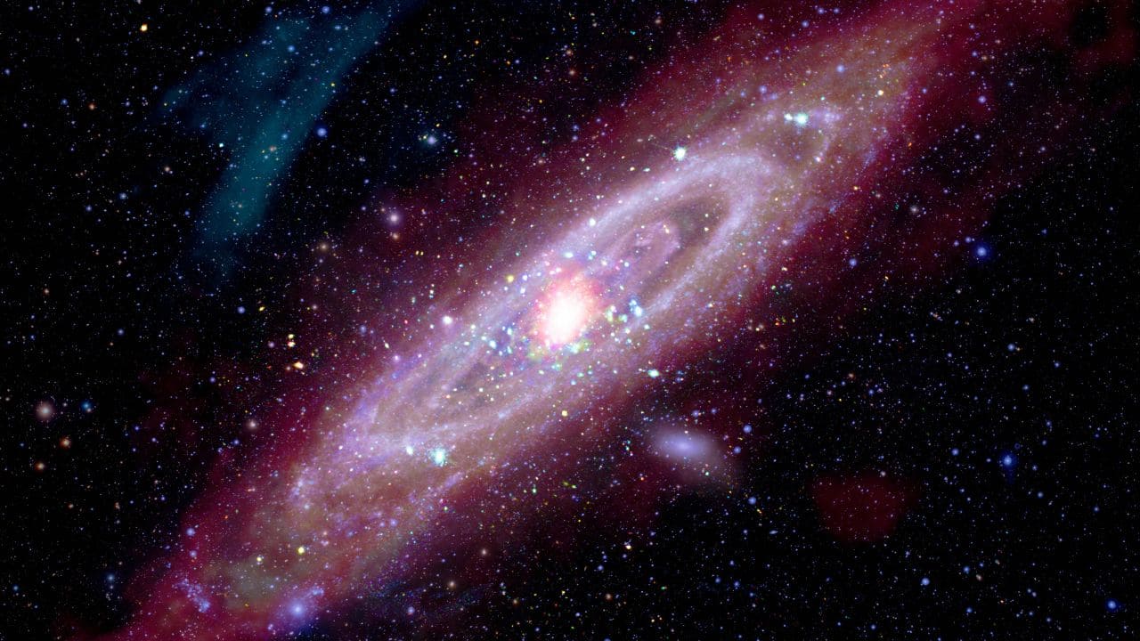 Andromeda: Astronomers used multiwavelength data to study Andromeda (M31), revealing insights into its structure and evolution—offering clues about our own Milky Way galaxy. (Image: NASA)
