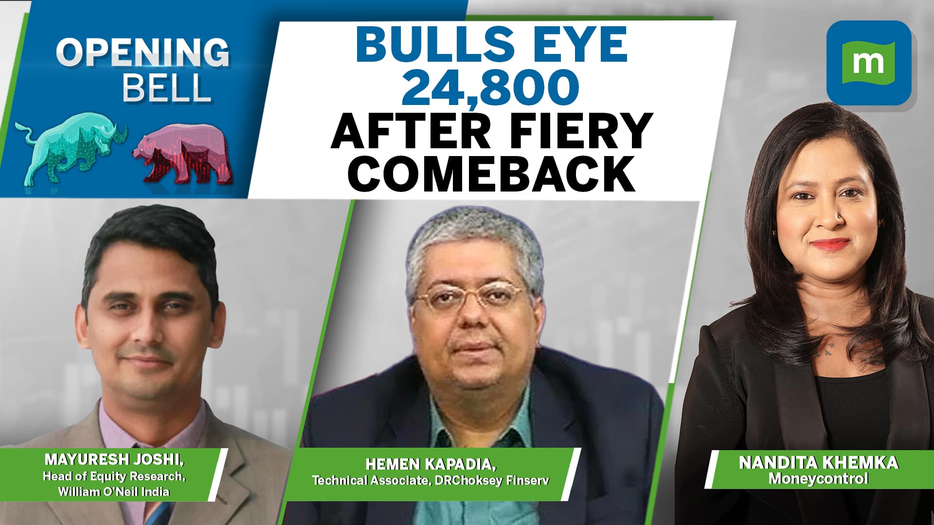 Will Nifty Break Past The Key 24,800 Hurdle? Paytm Block Deal In Focus | Opening Bell Live