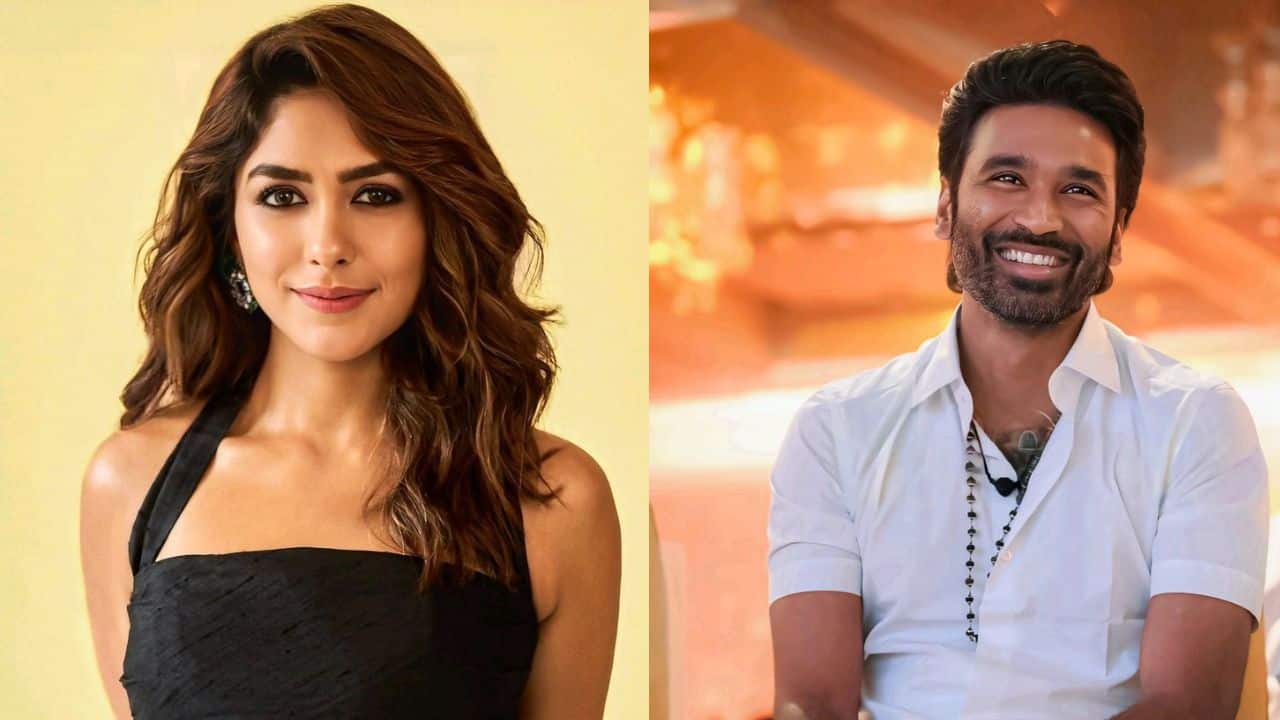 Are Dhanush and Mrunal Thakur dating? Recent appearances spark rumours