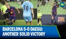 Barcelona thrashes Daegu in pre-season friendly match | Gavi, Rashford help Barca win 5-0 Barcelona thrashes Daegu in pre-season friendly match | Gavi, Rashford help Barca win 5-0