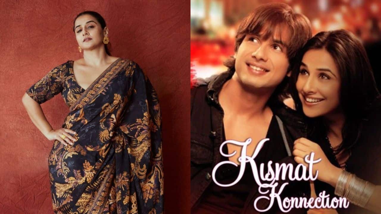 Vidya Balan reveals she was told to look 'Younger' than Shahid Kapoor in Kismat Konnection
