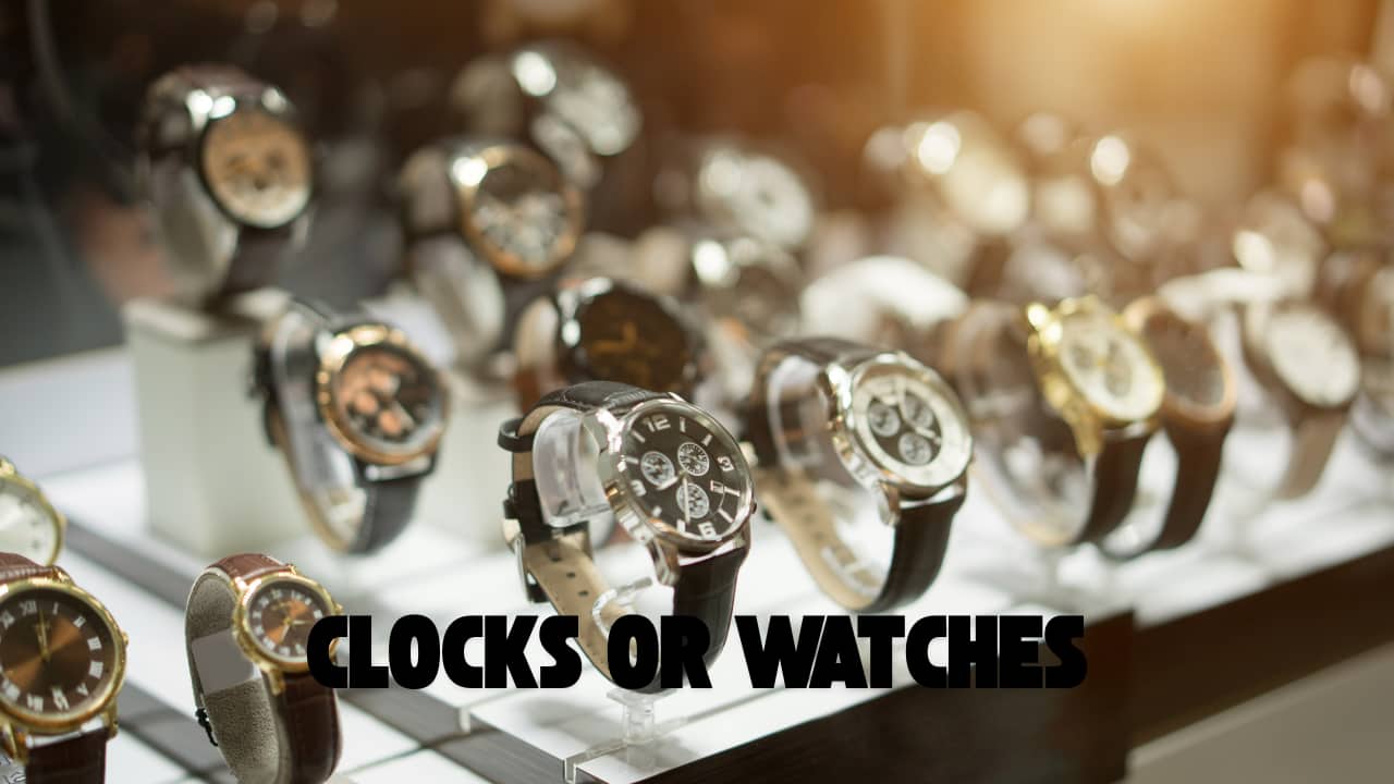 Gifting a watch or clock might be taken as a sign that your time together is running out. In some beliefs, it's linked to countdowns and separation. (image: canva)