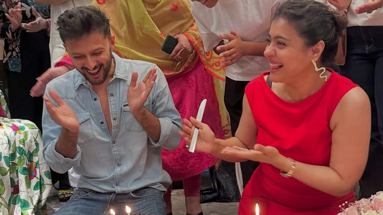 Kajol and Vatsal Sheth celebrate birthday, wife Ishita Dutta shares pics from the intimate bash