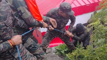 Army’s Central Command stated that Troops of the Ibex Brigade were immediately mobilised and have reached the affected site to assess the situation and undertake rescue operations. “Extent of damage is being ascertained and updates will follow as relief operations unfold”, the Army’s Central Command said in a statement. (Photo: X)