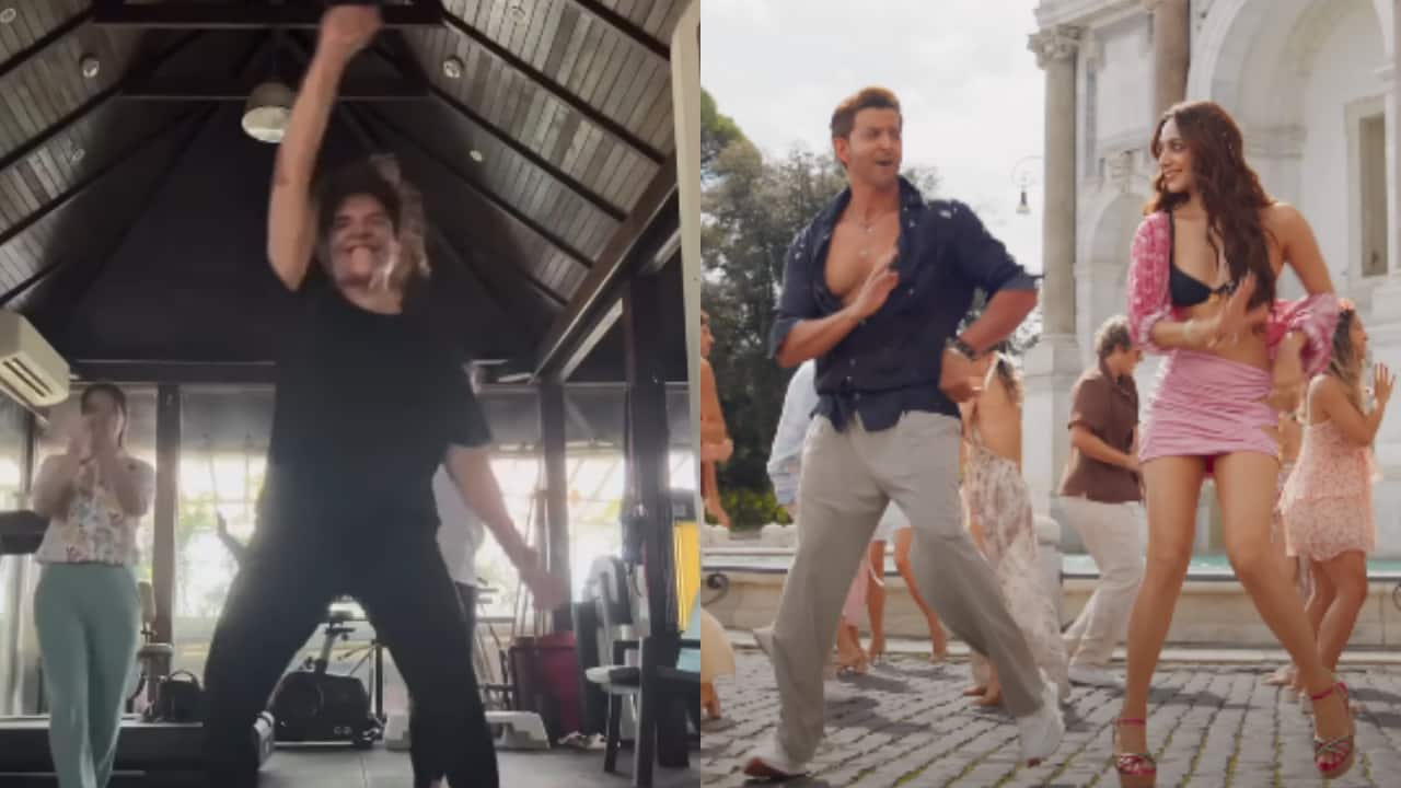 Hrithik Roshan's mother Pinkie recreates War 2 song Aavan Jaavan hook step, actor says she looks like "a million bucks"