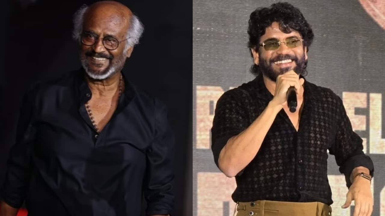 Rajinikanth, 74, jokes about his baldness, praises Nagarjuna for his young looks at 65