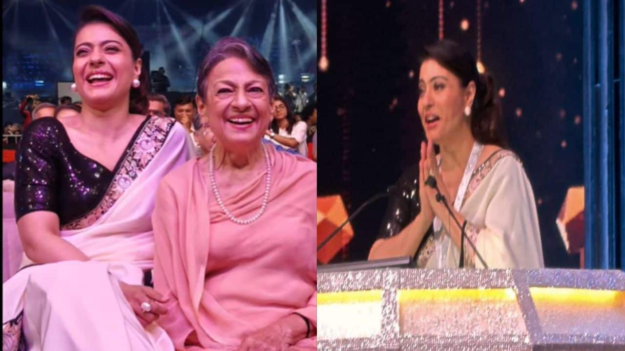 Kajol receives the Raj Kapoor Award on her 51st birthday: "Walking the same stage my mother once did"