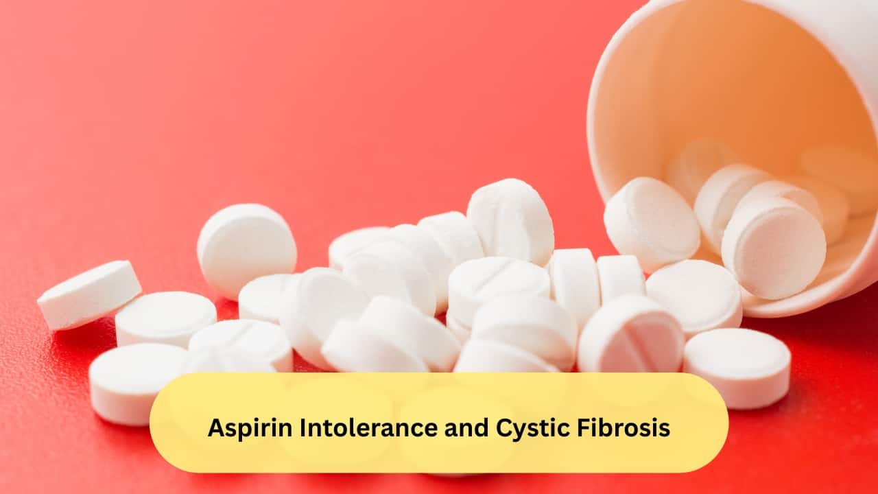 Aspirin Intolerance and Cystic Fibrosis Some individuals may have an intolerance to a drug called aspirin. Around thirty-six percent of people with aspirin intolerance can show nasal polyps, along with asthma (called the Samter’s triad). Those who have cystic fibrosis are also more susceptible to developing nasal polyps.(Image: Canva)