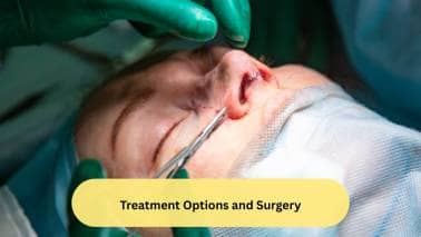 Treatment Options and Surgery If the polypoidal changes are seen early, they may revert to normal by using only anti-histamines and controlling the underlying allergy. A surgery known as functional endoscopic sinus surgery (FESS) may be carried out to relieve the symptoms and remove the polyp.(Image: Canva)