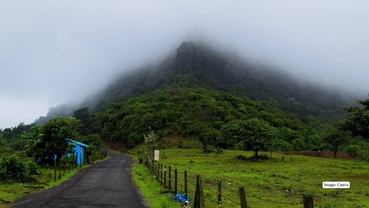 6. Lonavala, Maharashtra Just a couple of hours from Mumbai, Lonavala turns into a lush paradise during August. Green hills, rain-drenched forts, misty viewpoints like Tiger’s Leap, and waterfalls galore offer dramatic compositions for landscape photographers. (Image: Canva)