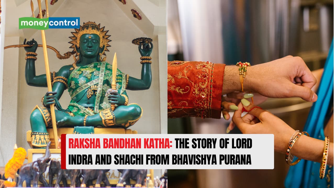 Raksha Bandhan Katha: The Story of Lord Indra and Shachi from Bhavishya Purana