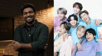 Zakir Khan talks about him meeting BTS