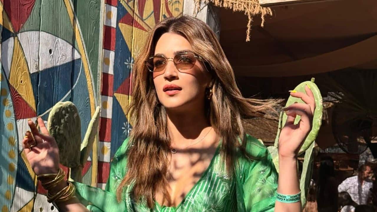 In pics: Kriti Sanon stuns in summer co-ord sets as she enjoys vacation with sister Nupur Sanon