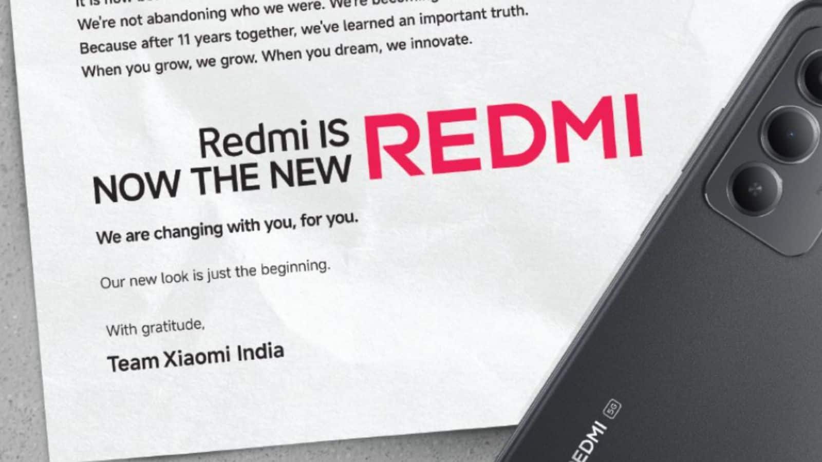Redmi is now REDMI: Xiaomi reveals new logo and design makeover after 11 years
