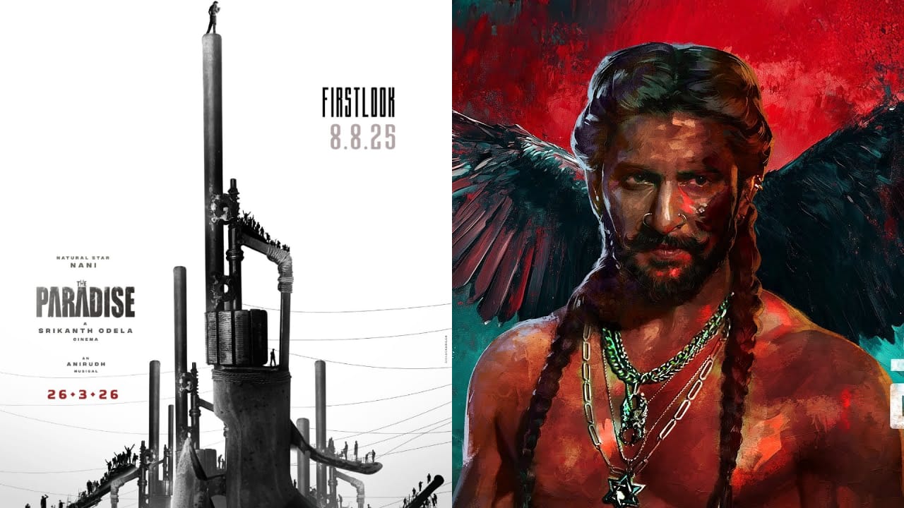 Makers of The Paradise starring Nani drop a new poster, announce first look release date