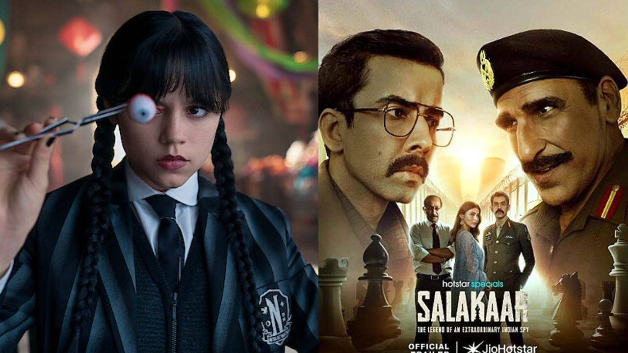 OTT releases this week (August 4-10): From Wednesday to Salakaar, latest releases to binge this weekend