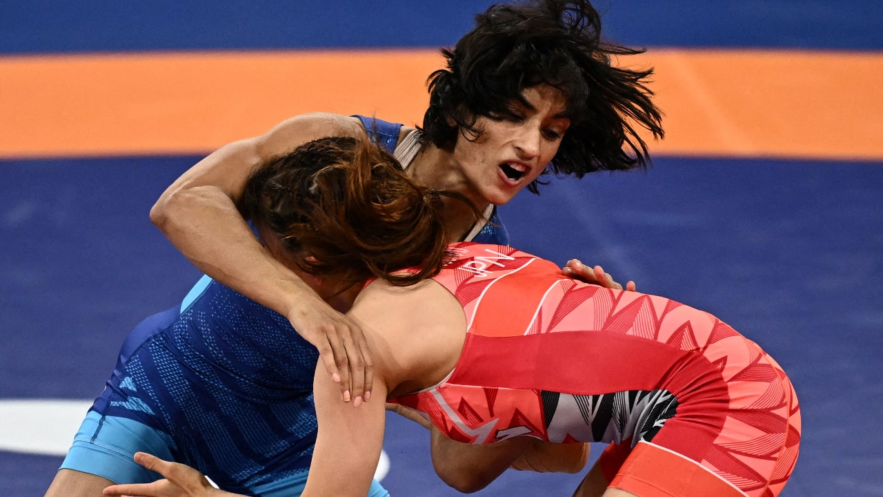 And she started the campaign by scripting a major upset in women's wrestling at the Paris Olympics (Reuters Photo) And she started the campaign by scripting a major upset in women's wrestling at the Paris Olympics (Reuters Photo)