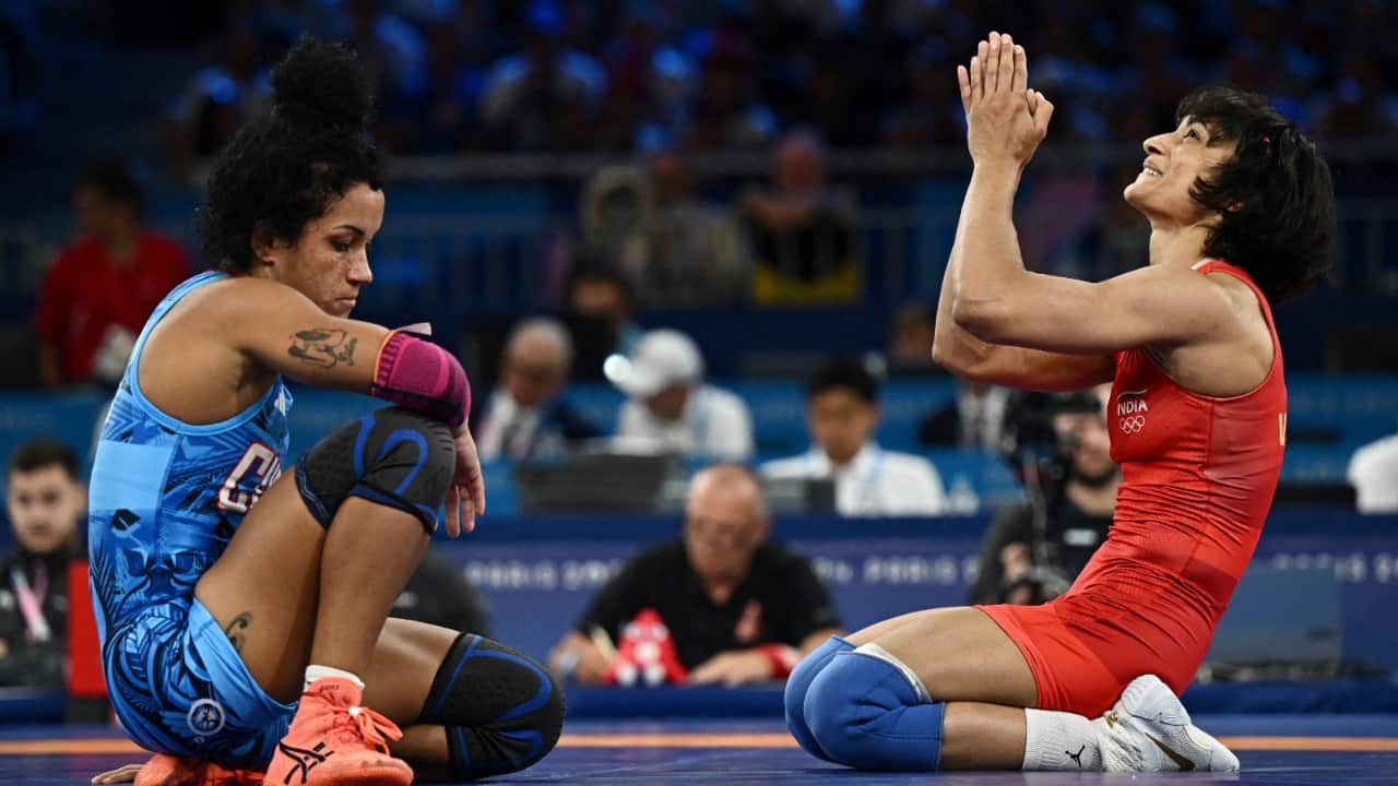 Exactly a year ago, wrestler-turned politician Vinesh Phogat scripted history at the Paris Olympics (Reuters Photo)