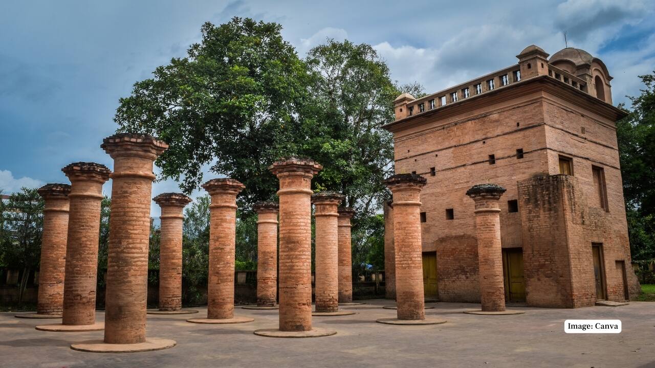 10. Imphal, Manipur – The Weave of the Hills In Manipur, handloom is a symbol of pride and resilience. From vibrant Phaneks to elegant Rani Phi, the women-led weaving traditions here are nothing short of inspiring. Visit local markets and meet the artisans — their hospitality is as warm as their textiles. (Image: Canva)