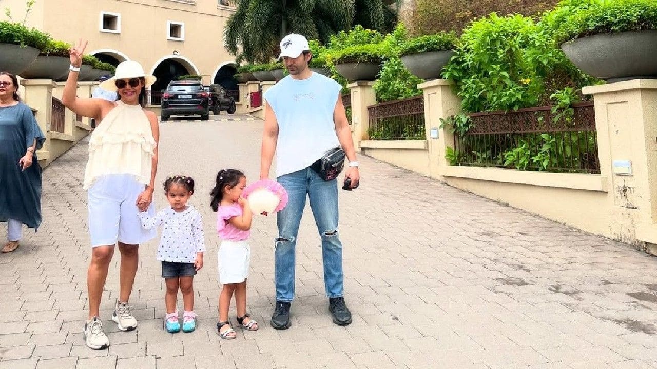 Perfect family They are parents to two daughters, Lianna and Divisha, and often share their family life with fans.