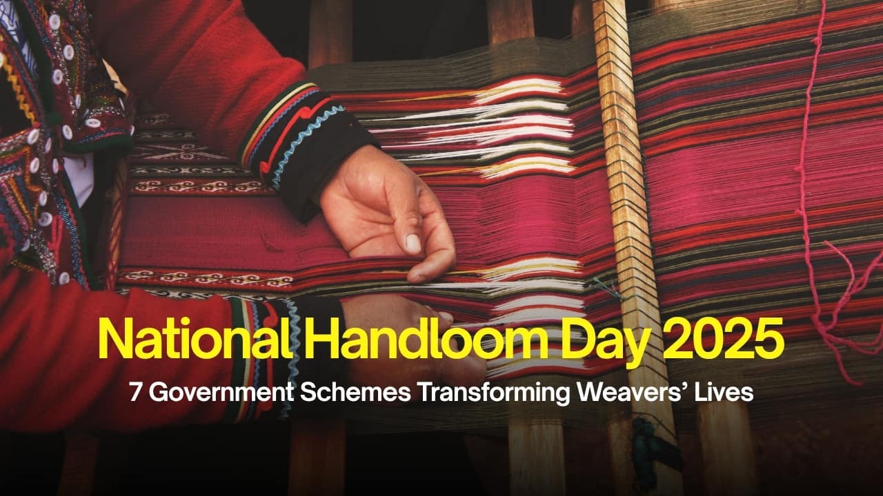Handloom Day 2025: Explore these 7 powerful government initiatives for weavers