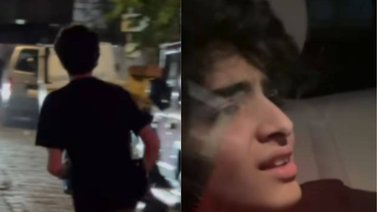 Hrithik Roshan's son Hridaan Roshan rushes away from paps, fans slam paparazzi as “Vultures”