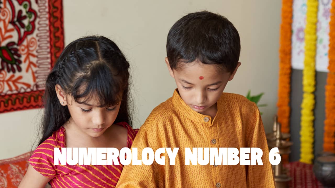 Numerology Number 6: loving and caring, but occasionally overly defensive. A blessing of a sibling and your second parent. (image: canva)