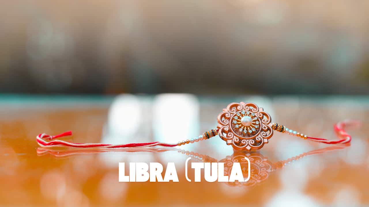Pink Rakhi works best for Libra brothers. It attracts love, happiness, and balance in their personal and professional life. (image: canva)