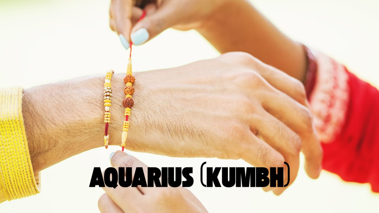 Blue or black Rakhi is perfect for Aquarius. It boosts creativity, intelligence, and confidence in their endeavors. (image: canva)