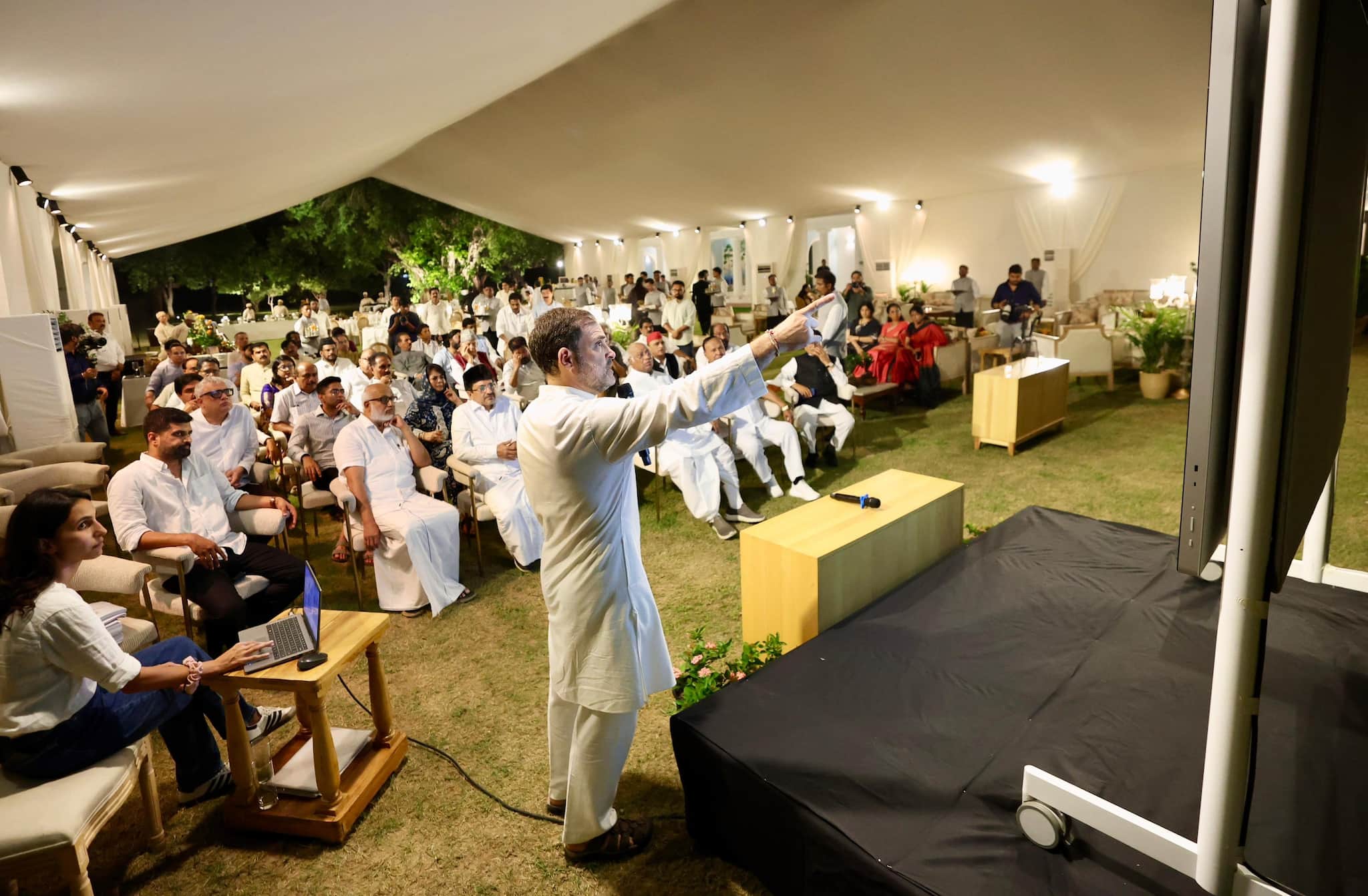 INDIA bloc dinner INDIA bloc dinner