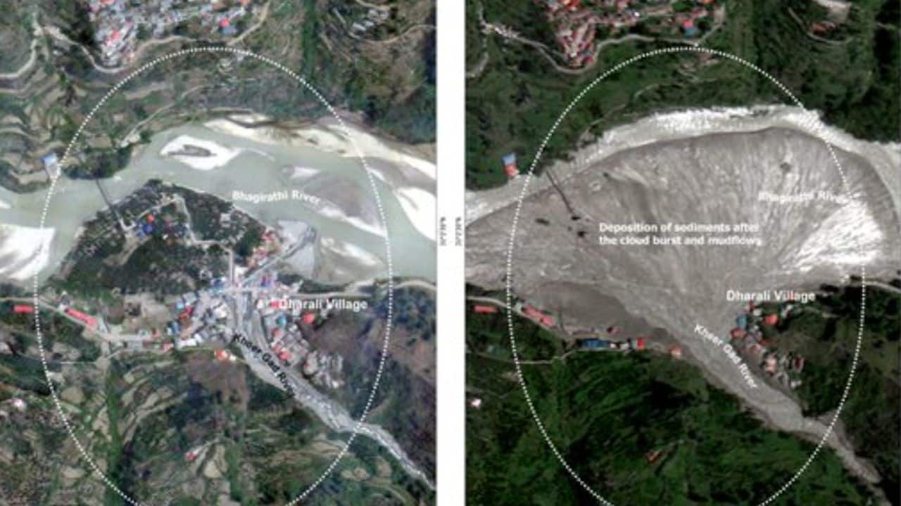 Uttarkashi Flash Floods: ISRO’s real-time mapping aids rescue operations—see images of widespread damage in Uttarakhand