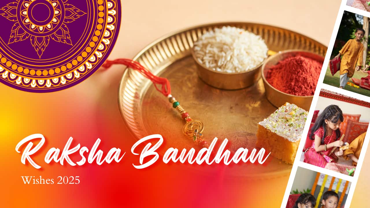 Happy Rakhi Wishes 2025: Heart Touching Messages, Images for Your Brothers and Sisters