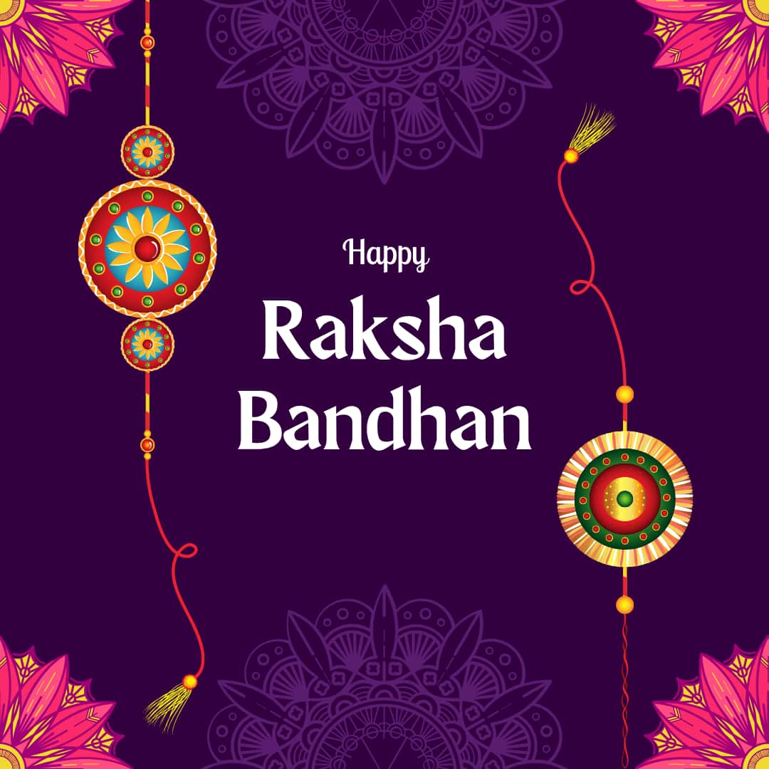 Happy Rakhi 2025 Images and cards (image: canva)