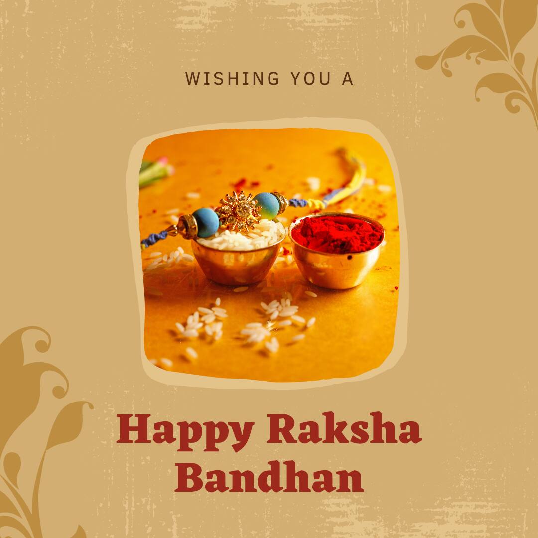 Happy Rakhi 2025 Images and cards (image: canva)